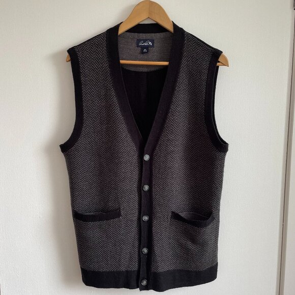 Arnold Palmer - Grey Sweater Vest - Picture 1 of 8